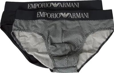 Immagine prodotto di Slip uomo EMPORIO ARMANI confezione 2 pezzi elastico a vista mutanda bipack underwear articolo 111733 2R504 BIPACK BRIEF, EUR M - CN 170/95 - BR M - MX M, Cotone 95%,Spandex 5%