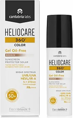 Produktbild von Heliocare 360º Color Gel Oil-Free Spf50 Bronze 50ml