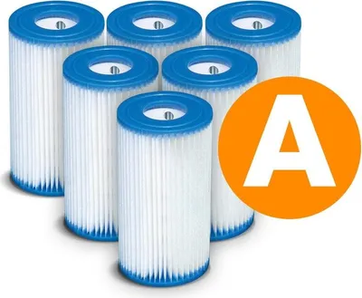 Image de Jeu de filtres de pompe, type A, 6 pièces. INTEX29000x6