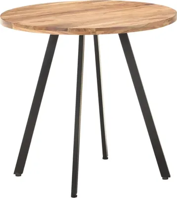 Produktbild von vidaXL Esstisch 80 cm Massivholz Akazie