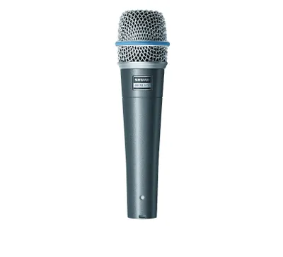Produktbild von Shure Beta 57A, Bühnen-/Auftrittsmikrofon, -51 dB, 50 - 16000 Hz, Kardioide, Kabelgebunden, XLR-3
