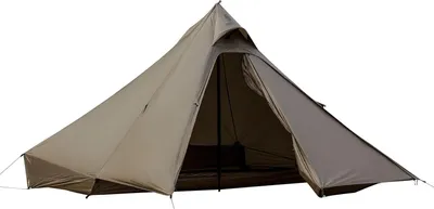 Produktbild von Famanu Campingzelt Tipi - Ultraleicht, Wasserdicht, für 1-2 Personen - Coyote Braun