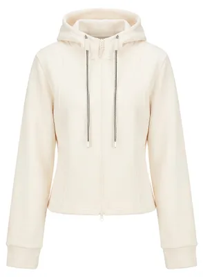 Image de Pull à capuche pour femmes UCY - beige, taille S