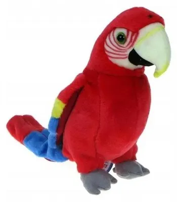 Produktbild von Roter Papagei, 25 cm – Dubi