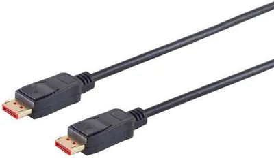 Obrázok produktu pre S/CONN 10-70025, 1 m, DisplayPort, DisplayPort, Samec, Samec, 7680 x 4320 px