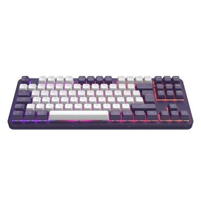 Produktbild von Dark Project DPKB_VIOLET_ 87_ISO, Kabelgebunden, USB, Magnetic-mechanical key switch, QWERTZ, RGB-LED, Violett