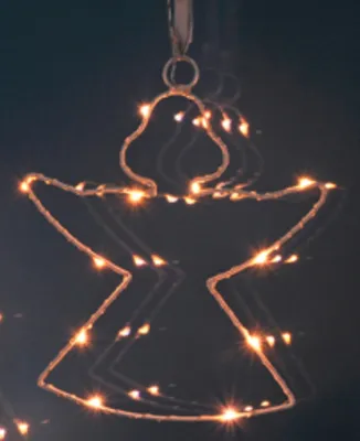 Produktbild von Weihnachtliche LED Fensterbeleuchtung in festlichen Designs, Design:2