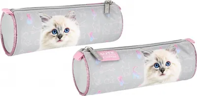 Produktbild von Starpak Stiftetasche Tuba "Kitty Pink" vielseitig