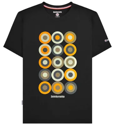 Produktbild von S|Lambretta Mod Target Tee Herren T-Shirt SS6010-BLACK