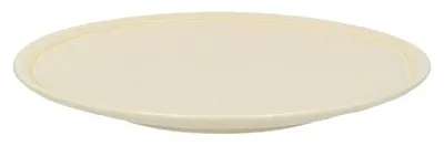Produktbild von Pomax Romance Dessertteller aus Porzellan, Lattebeige, Ø 22 x H 2,5 cm