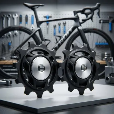 Image de SHIMANO RD-R7100 Jeu de galets tendeurs/guide-chaîne Jeu de galets de dérailleur - Galets de rechange pour...