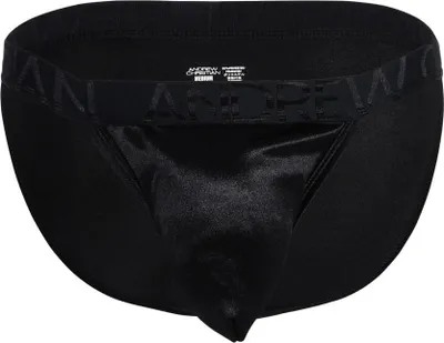 Image de Andrew Christian - Sous-vêtement Slips Hommes - Onyx Euro Brief w/ ALMOST NAKED® - 1x Taille S