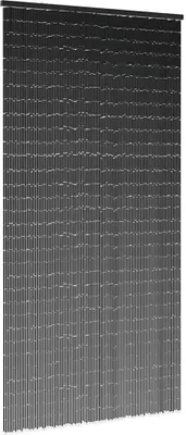 Image de Rideau anti-insectes gris foncé 90x220 cm bambou
