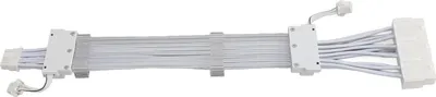 Obrázok produktu pre Predlžovací kábel PCIe 5.0 AGRB 16 pinov (12+4) samec na 3x8 (6+2) samica s puzdrom pre GeForce RTX3090Ti pre RTX 4070 4080 4090