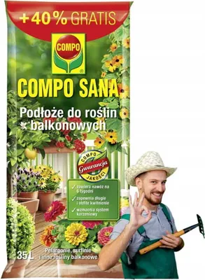 Obrázok produktu pre Substrát pre balkónové rastliny 35L univerzálny