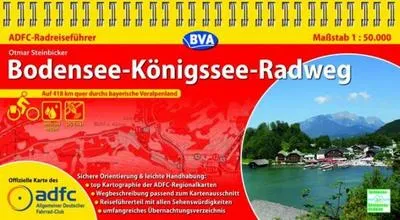 Produktbild von ADFC Radreiseführer Bodensee - Königssee Radweg 1 : 50 000