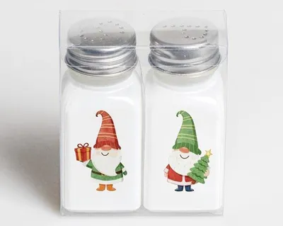 Produktbild von Glas Weihnachtsstreuer 2er Set!je 70 ml,