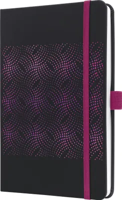 Produktbild von SIGEL J5213 Wochenkalender Jolie 2025 - - 1 Jahr - Hardcover - ca. A5 - schwarz, pink - 174 S.