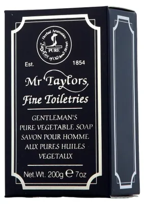Image de Taylor of Old Bond Street Mr Taylors Gentleman's Pure Vegetable Soap 200 g