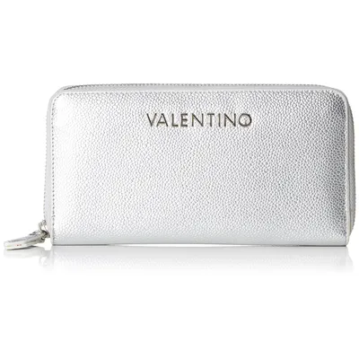 Zdjęcie produktu dla VALENTINO BAGS Divina Zip Around Wallet Argento