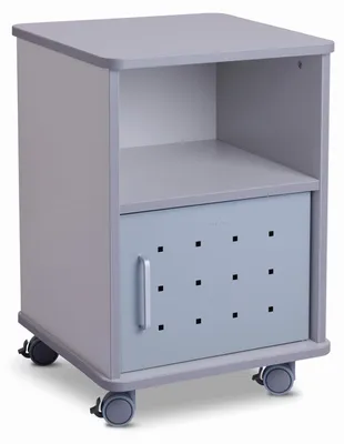 Produktbild von Rocada 4030, Grau, Melamin, 1 Tür(en), Drehtür, 2 Regale, 470 mm