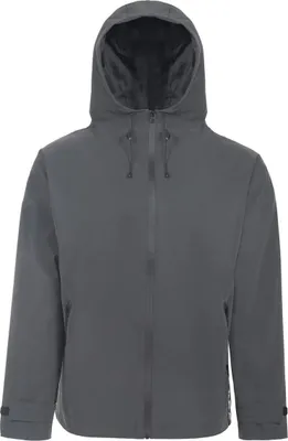Produktbild von PAIKKA Regenmantel für Zweibeiner reflektierend Uni "Human Visibility Raincoat" dark