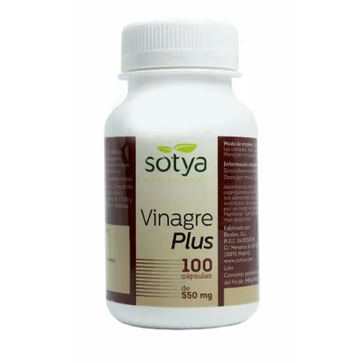 Image de Sotya Vinagre Plus 550 Mg 100 Caps
