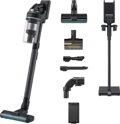 Produktbild von Samsung VS20C954CTN 2-in-1-Stabstaubsauger Akku Trocken Beutellos 580 W Schwarz, Chrom, Grn
