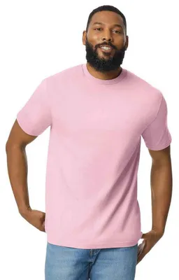 Produktbild von Gildan - T-Shirt Leicht für Herren/Damen Uni FK1909 (3XL) (Hellrosa)