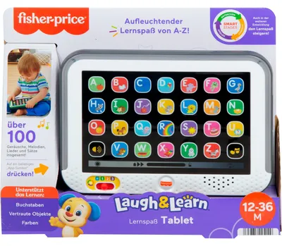 Obrázek produktu pro Fisher-Price Laugh & Learn HXB66, 1 rok/roky, Zvuky, Nutné baterie, AAA, Plast, Vícebarevný