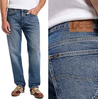Produktbild von LEE Herren, Jeanshosen, Regular fit WEST, W32 L32, Blau, Jeans, baggyjeans, buggy