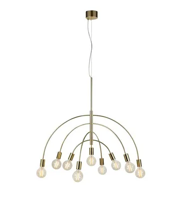 Zdjęcie produktu dla Nowoczesna lampa wisząca Lavello złota nad stół do jadalni