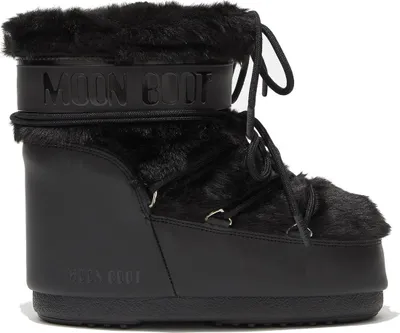 Produktbild von MOON BOOT Icon Low Faux Fur Damen Winter Stiefel schwarz EU 42-44