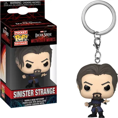 Produktbild von Marvel Doctor Strange Multiverse of Madness - Sinister Strange  - Schlüsselanhänger Funko Pocket POP! Keychain