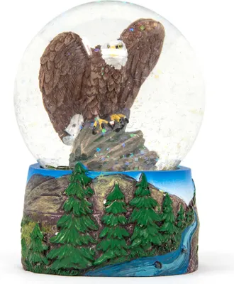 Produktbild von Schneekugel Poly - Adler