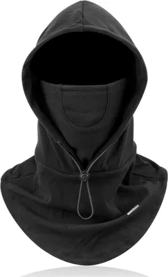 Produktbild von Winter-Sturmhaube für Damen und Herren, winddicht, wärmend, multifunktional, warm, atmungsaktiv, weich, mit weichem Fleece-Gesichtsschutz