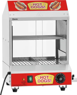 Produktbild von Bartscher Hot Dog Dämpfer WB1001 mit 100 Würstchen und 15 Brötchen Kapazität