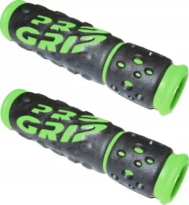 Produktbild von ProGrip Gel Lenkergriffe Grün für BMX und MTB