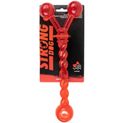 Produktbild von COMFY STRONG DOG Twister: Unzerstörbares Hundespielzeug | Robust & Sicher | Für starke Kiefer | Zahnpflege & Spielspaß | 30cm