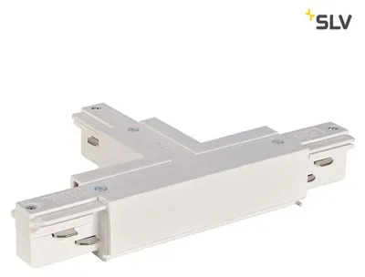 Obrázok produktu pre SLV 1001518 EUTRAC T-konektor uzemnenia ľavý dopravný biely