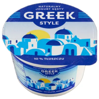 Zdjęcie produktu dla Jogurt naturalny Greek Style gęsty 180 g