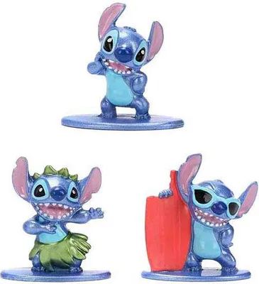 Obrázok produktu pre Stitch a Jada – kovové figúrky, 4 cm, 3 ks