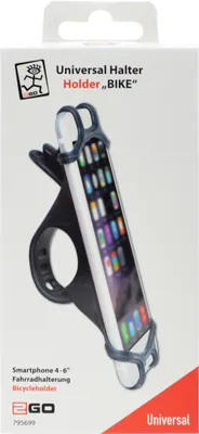 Image de 2GO Universal Handyhalter "BIKE" am Fahrradlenker 4-6 Zoll