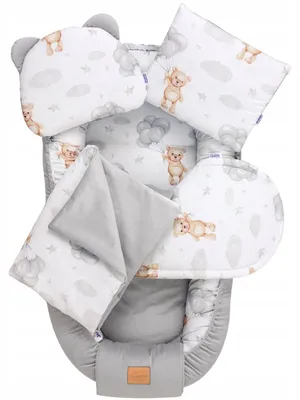 Produktbild von Baby Kokon Jukki 5-teiliges Set Baumwolle