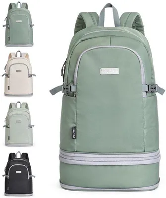 Produktbild von 35L Sportrucksack mit Schuhfach und Nasstasche für Damen und Herren
