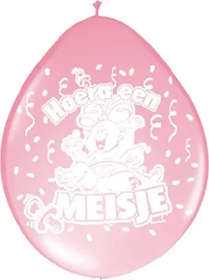 Immagine prodotto di Folat 08232, Palloncino giocattolo, Rosa, Compleanno, Rotondo, 30 cm, 8 pezzi