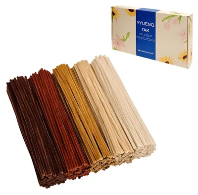 Productafbeelding van Pijpenragers Bruin(30cm x 6mm - Chenilledraad Bruin