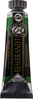 Immagine prodotto di Rembrandt colori ad olio in tubetto 15 ml Verde ftalo giallo 681