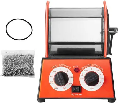 Produktbild von 5 kg Roterende Polijstmachine für Schmuck und Edelsteine, Oberflächenpoliermaschine für DIY
