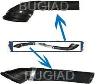 Produktbild von BUGIAD 84617 Turbo Ladeluftschlauch für BMW 5 Limousine (E60) 5 Touring (E61)